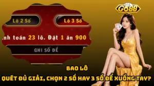 Bao Lô – Quét Đủ Giải, Chọn 2 Số Hay 3 Số Để Xuống Tay?