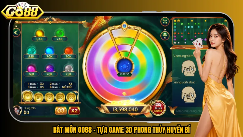 Bát Môn Go88 – Tựa game 3D phong thủy huyền bí