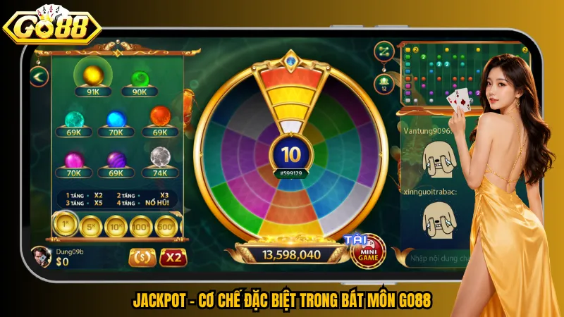 Jackpot – Cơ chế đặc biệt trong Bát Môn Go88