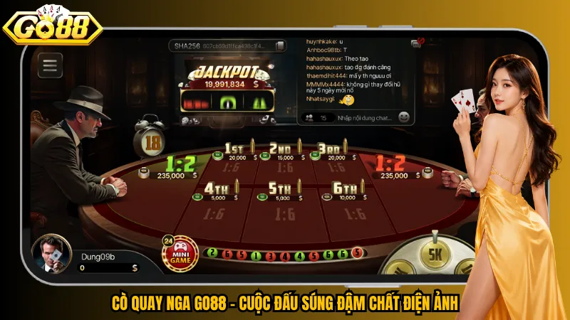 Cò quay Nga Go88 – Cuộc đấu súng đậm chất điện ảnh