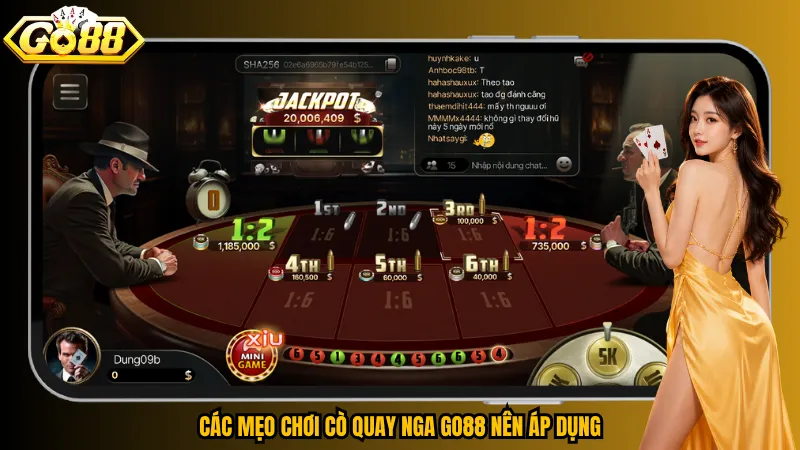 Các mẹo chơi Cò quay Nga Go88 nên áp dụng