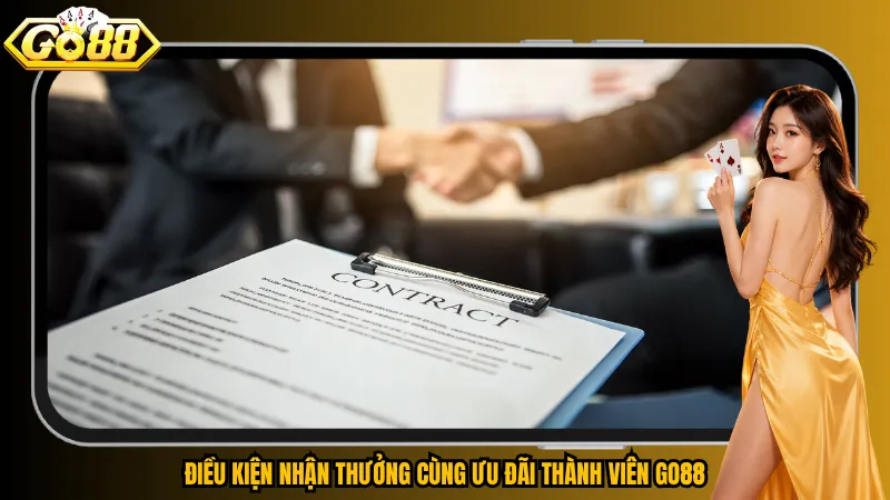 Điều kiện nhận thưởng cùng ưu đãi thành viên Go88