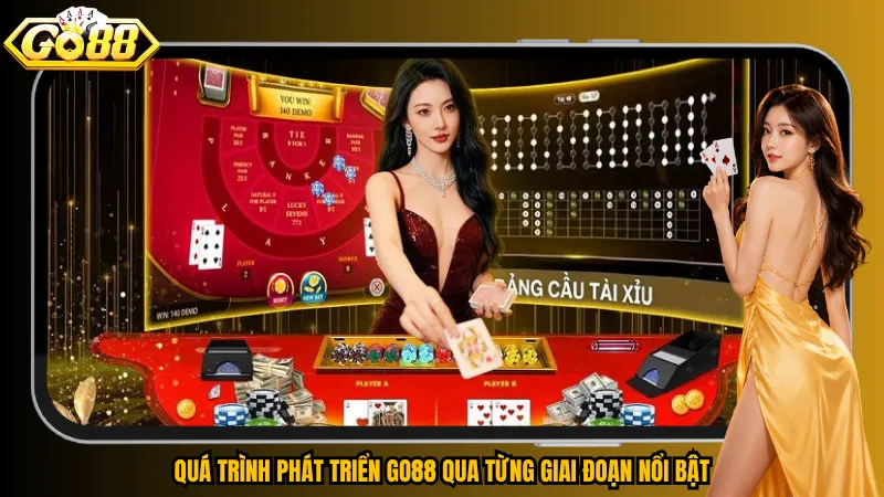 Quá trình phát triển Go88 qua từng giai đoạn nổi bật