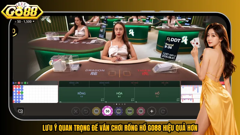 Lưu ý quan trọng để ván chơi Rồng Hổ Go88 hiệu quả hơn