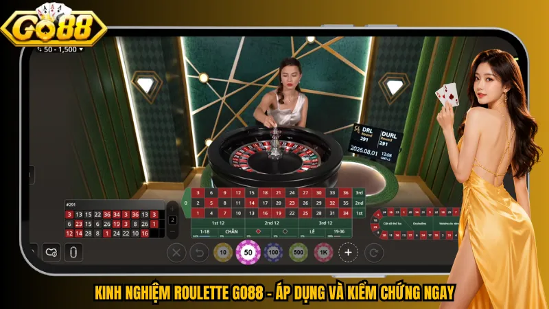 Kinh nghiệm Roulette Go88 – Áp dụng và kiểm chứng ngay