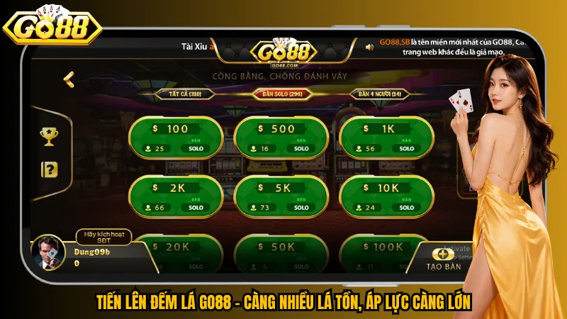 Tiến Lên Đếm Lá Go88 – Mỗi Quân Bài Đều Quyết Định Cục Diện 3 Tiến Lên Đếm Lá Go88 – Càng nhiều lá tồn, áp lực càng lớn