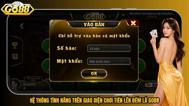 Tiến Lên Đếm Lá Go88 – Mỗi Quân Bài Đều Quyết Định Cục Diện 4 Hệ thống tính năng trên giao diện chơi Tiến Lên Đếm Lá Go88